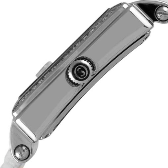 STUHRLING DIAMOND WHITE WATCH - Picture 6 of 14